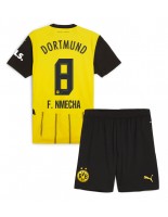 Borussia Dortmund Felix Nmecha #8 Domácí dres pro děti 2024-25 Krátký Rukáv (+ trenýrky)